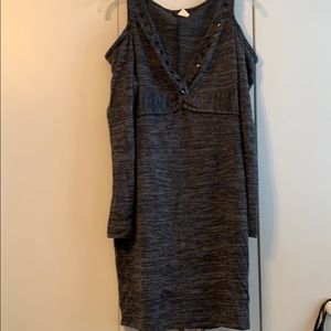 Venus cold shoulder sweater dress